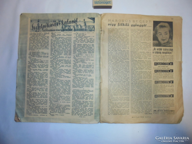 Magyar Nők Lapja 1942 - régi újság akár születésnapra