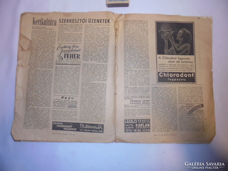 Magyar Nők Lapja 1942 - régi újság akár születésnapra