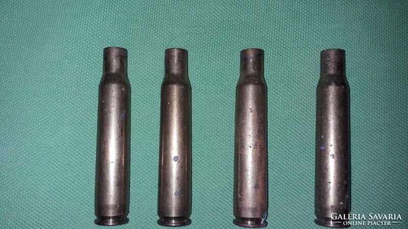 Retro copper ball ammunition sleeves / rws - 30-06 marked / 4 pcs according to the pictures 1.