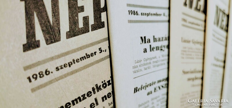 1961 February 25 / people's freedom / original newspaper for birthday. No.: 21412