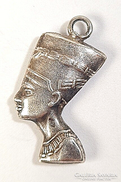 Egyiptomi ezüst medál / függő