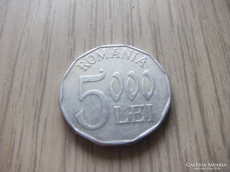 5000 Lei 2002 Romania