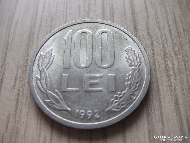 100  Lei  1992       Románia