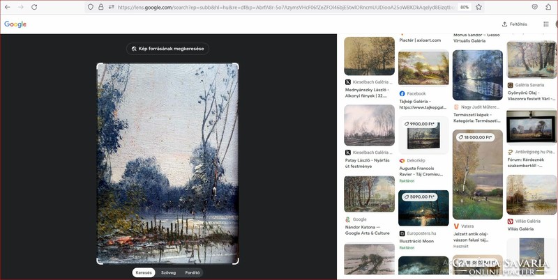 L z: waterside landscape – a Mednyánszky-level masterpiece