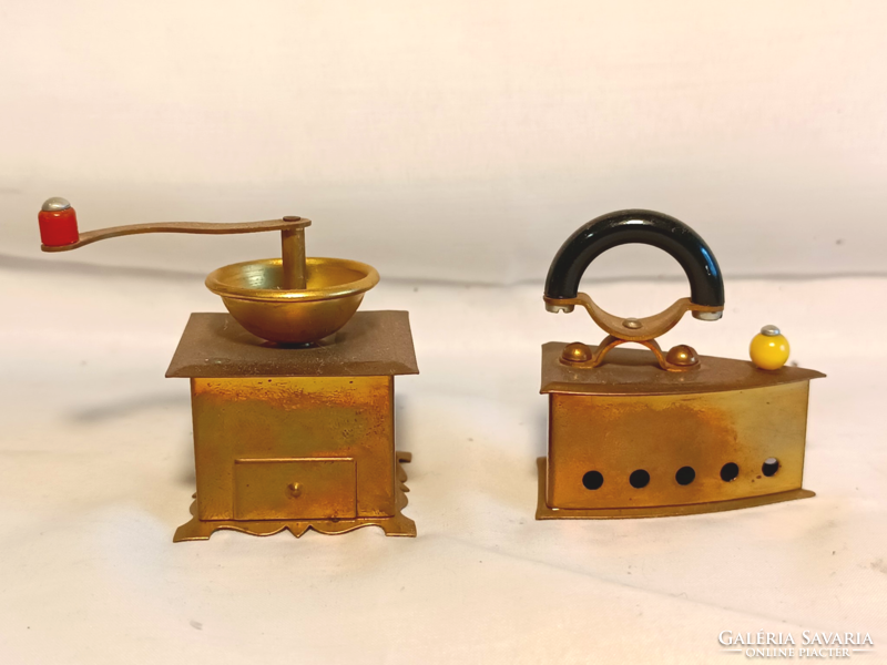 Copper mini iron, coffee grinder