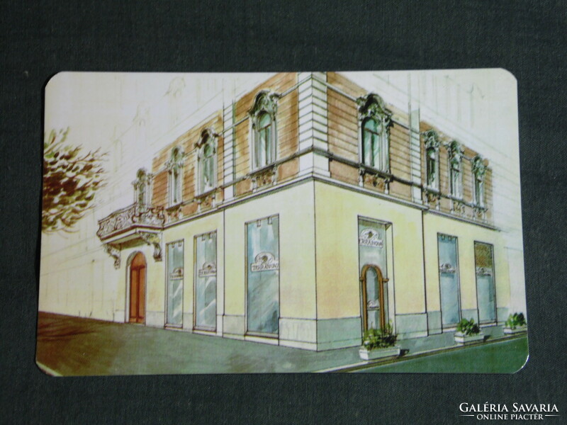Card calendar, terranova clothing fashion store, Budapest, graphic artist, 1997, (5)
