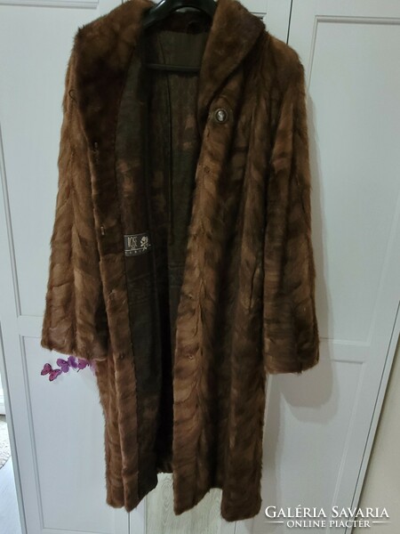 Real mink fur in sizes l-xl