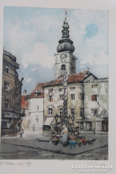 Color etching by St. Pölten