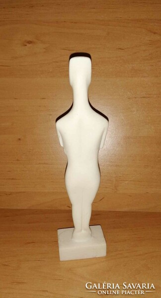 Nagyon szép Art Deco polyresin szobor modern stílusos női akt - 22 cm
