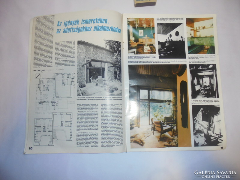 Lakáskultúra 1975 március - régi magazin, újság - akár születésnapra