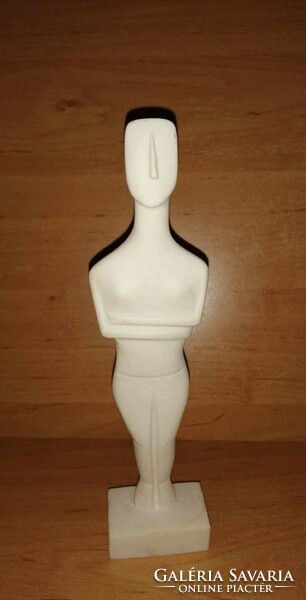 Very nice art deco polyresin sculpture modern stylish female nude - 22 cm