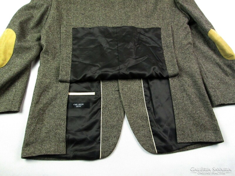 Original Carl Gross (xl - size 54) elegant very serious men's wool jacket