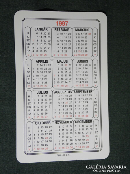 Card calendar, providence insurance, graphic designer, book, 1997, (5)