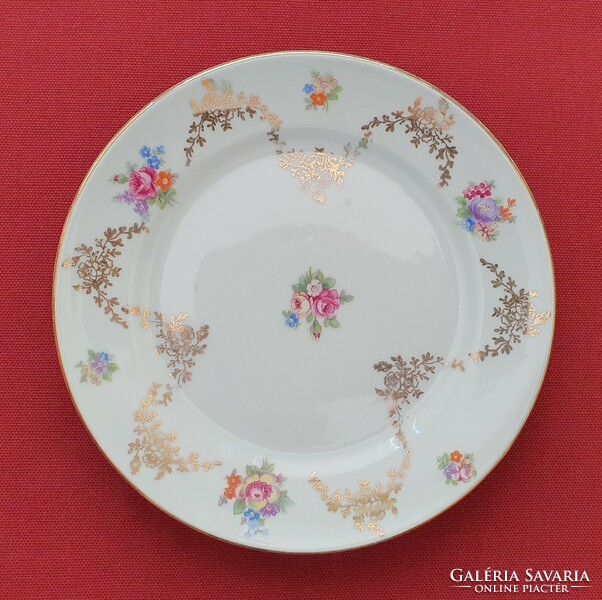 Bareuther Bavarian small cake plate with flower pattern