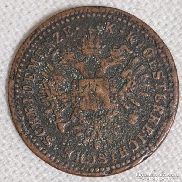 1 Kreuzer 1851 B (875)