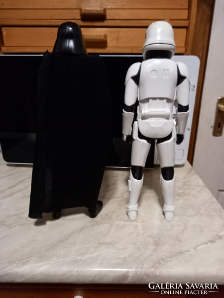 2013.Original hasbro large - star wars -darth vader and stormtrooper figure 30cm