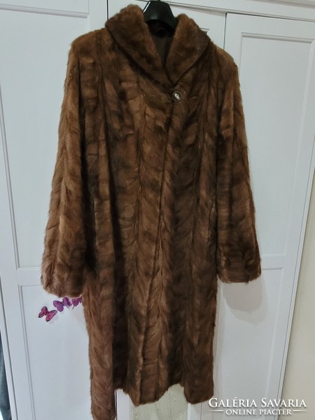 Real mink fur in sizes l-xl