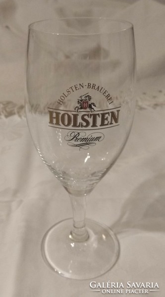 6 db Holsten sörös pohár, 3 dl-es