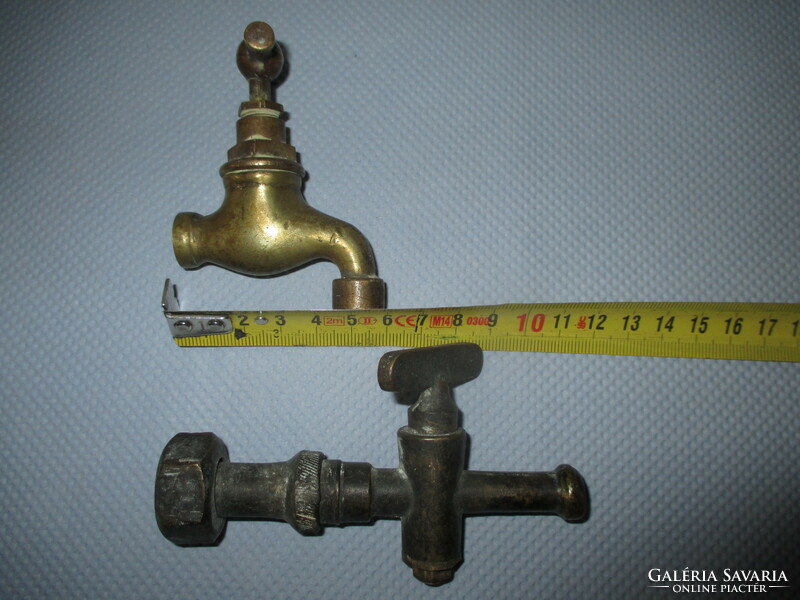 Old copper taps