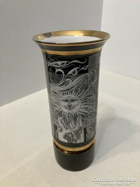 Raven Háza Saxon Ender 20 cm sunlight vase - in good condition