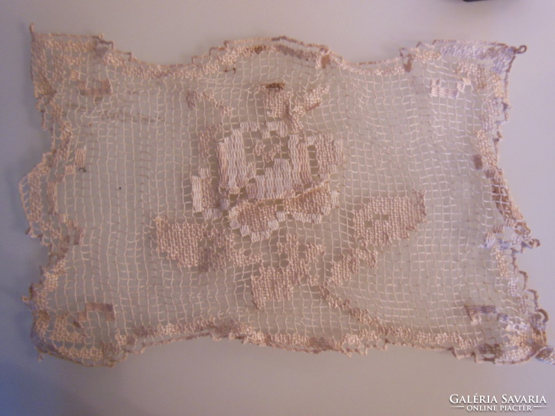 Handmade - lace - 40 x 27 cm - extremely beautiful - labor intensive - old - Austrian