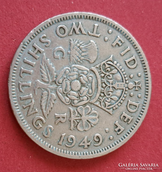 1949. 2 Shilling England (314/2)