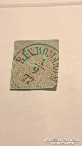 1871.díjjegyes 5kr Révkomárom bélyegzéssel.