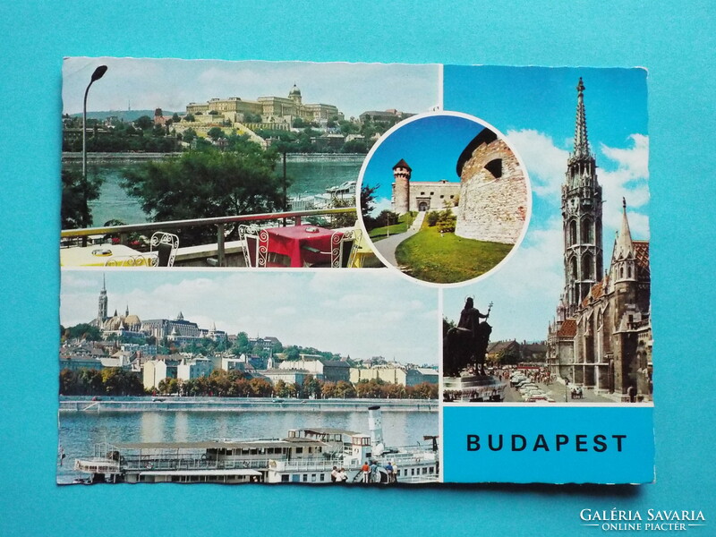 Képeslap (9) - Budapest mozaik 1970-es évek