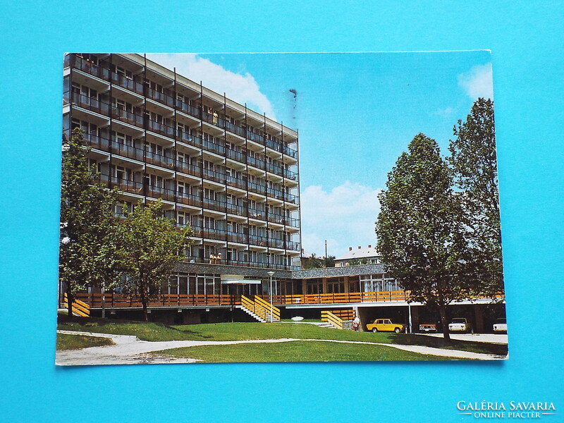 Postcard (7) - Hévíz spa - miner's resort 1970s - (photo: László Szélényi)
