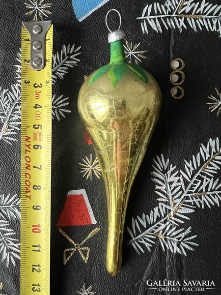 Old glass pepper Christmas tree decoration