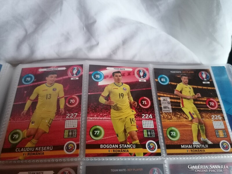 Uefa euro 2016, adrenaline xl, soccer cards (131 pcs.)