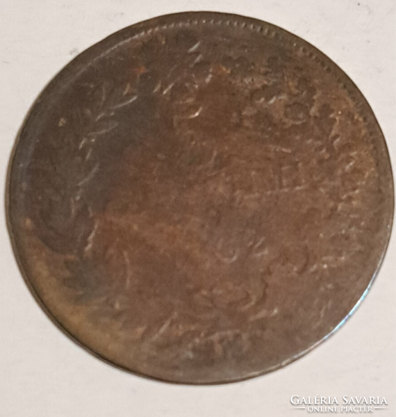 1862. Olaszország 5 Centesimi,  (817)