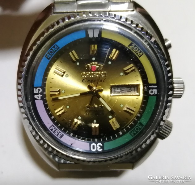 New Japanese Orient King diver for sale, automatic watch with a small defect, the bottom button is stuck!)