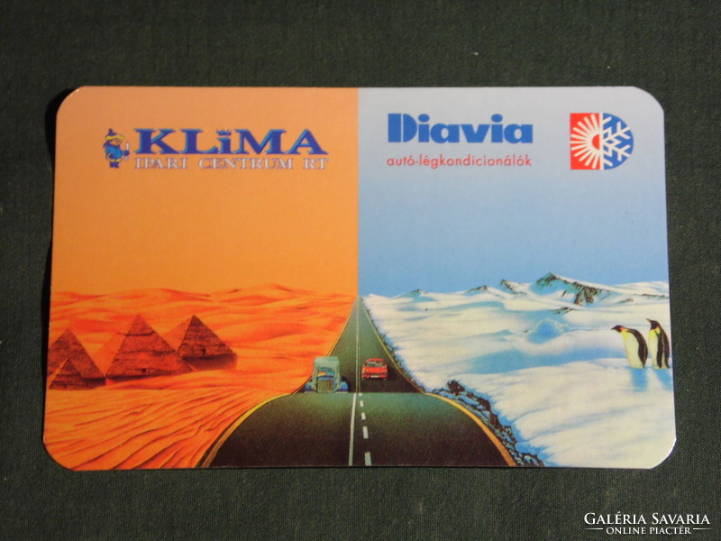 Card calendar, climate center industrial car air conditioners, field trip, 1995, (5)