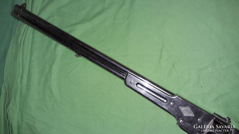 1960-as évek olasz BENGALA 77 fém fatusos játék puska nagyon szép állapotban 84 cm a képek szerint