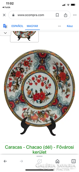 Kínai 24 cm és 16 cm tányér