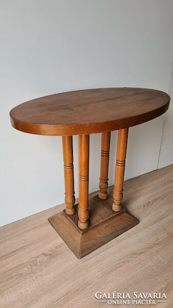 Art Nouveau oval table