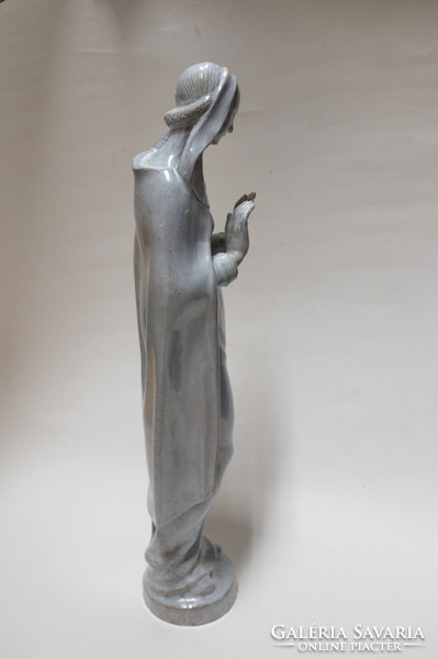 Ohmann Béla Mária szobor, kerámia art deco 1930 körül
