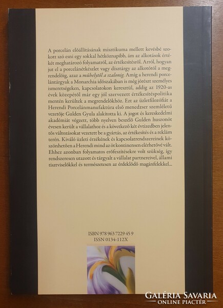 Üzlet ​és diplomácia A Gulden Gyula vezette Herendi Porcelánmanufaktúra - Szűts István Gergely