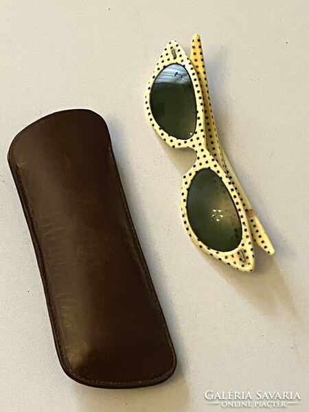 American fashion sunglasses designed by designer Claire McCardell (1905-1958).