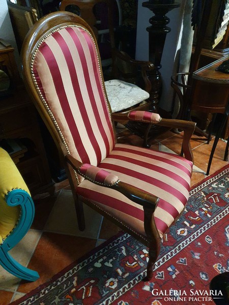 Neo-baroque style armchair