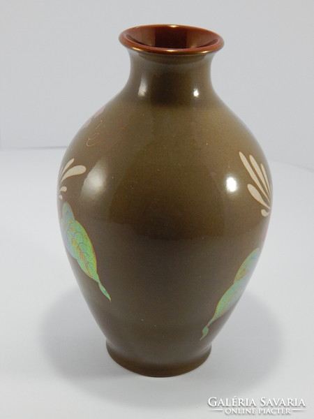 Zsolnay eosin multi-fire, small vase, 16 cm.