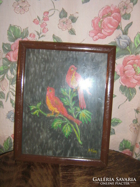 Bird amateur painting