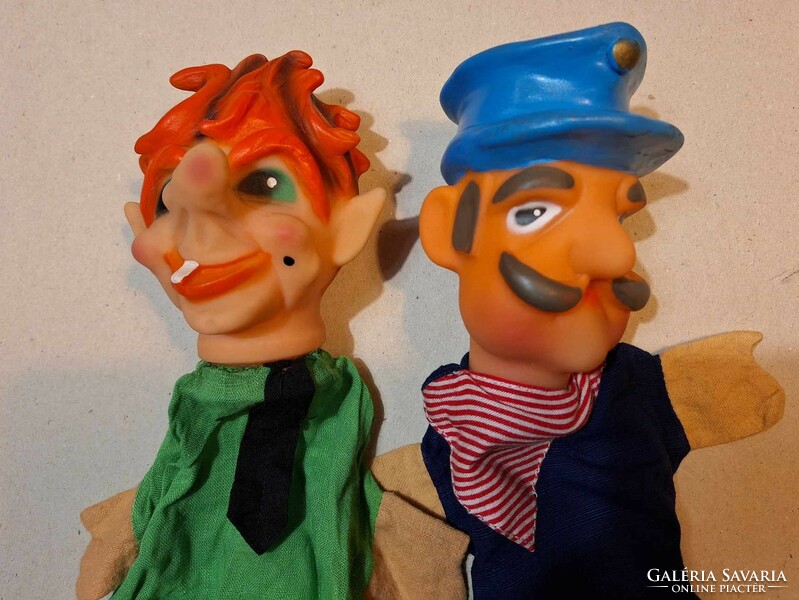 Set of 4 vintage lotte sievert-hanh glove puppets