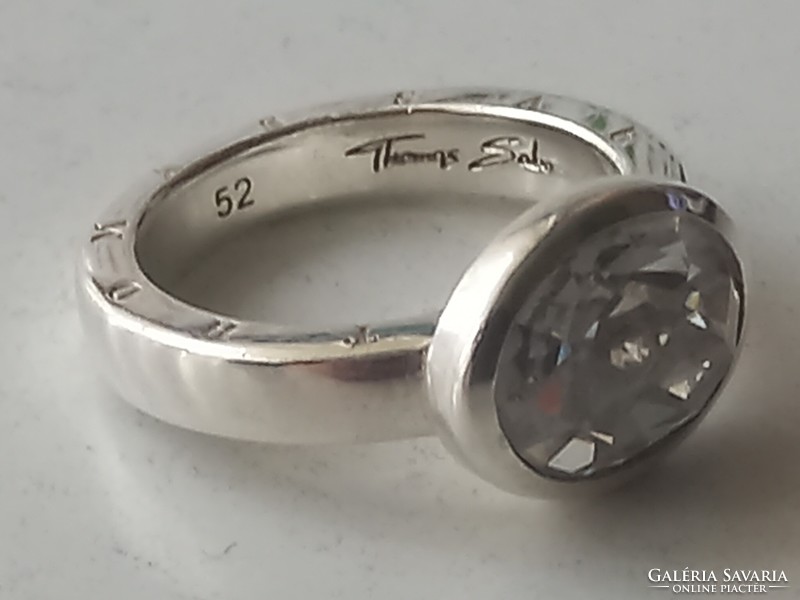 Új Thomas Sabo női ezüst gyűrű(52-es)