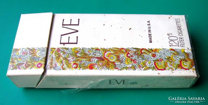 Retro –  EVE  - Konsumex   - üres cigaretta doboz