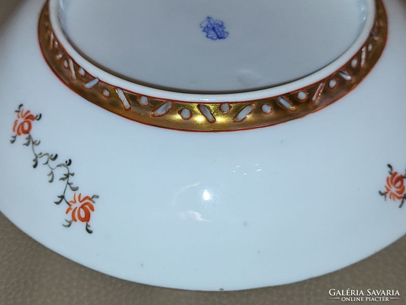 Beautiful antique Herend teacup and base o'sullvan rare oriental pattern