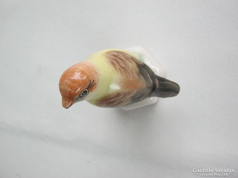Bodrogkeresztúr ceramic bird small bird
