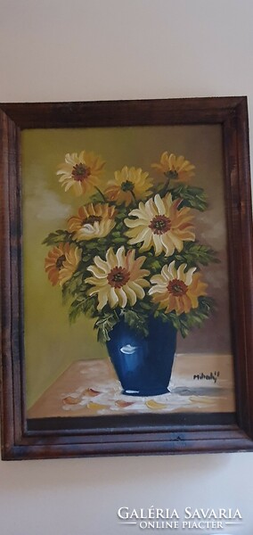 Festmény vászonkép 70x48 Virág csendélet