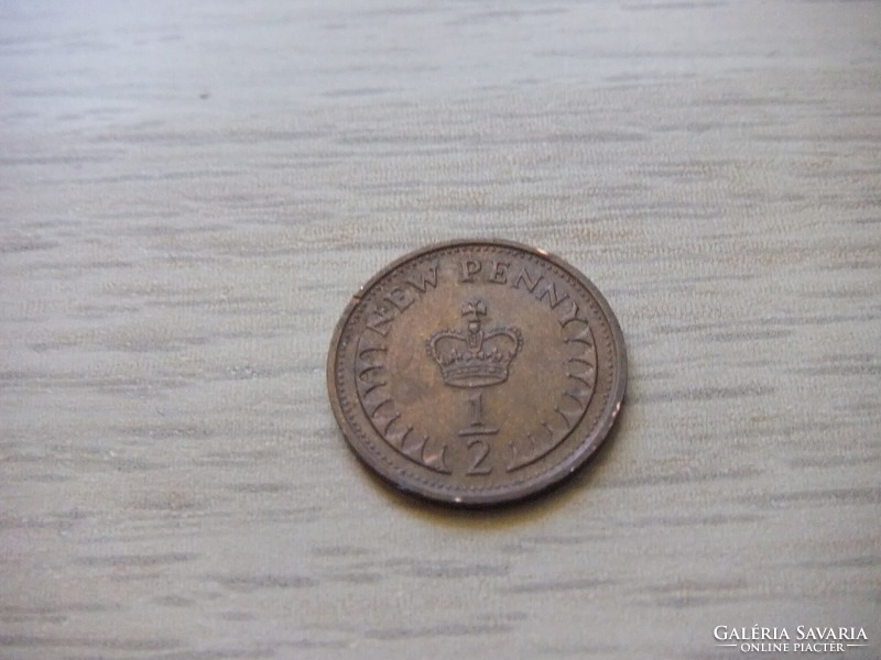 1/2 Penny 1973 England